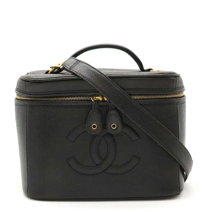Chanel Coco Mark Caviar Skin 2way Handbag