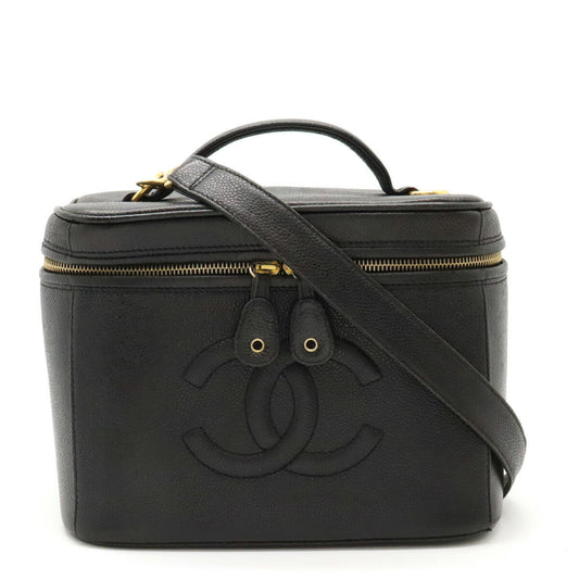 Chanel Coco Mark Caviar Skin 2way Handbag