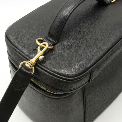 Chanel Coco Mark Caviar Skin 2way Handbag
