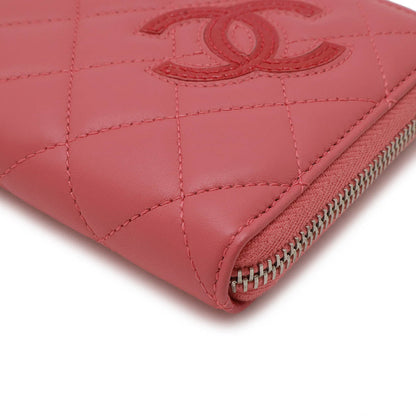 Chanel Patent Leather Simply CC Long Wallet A80213