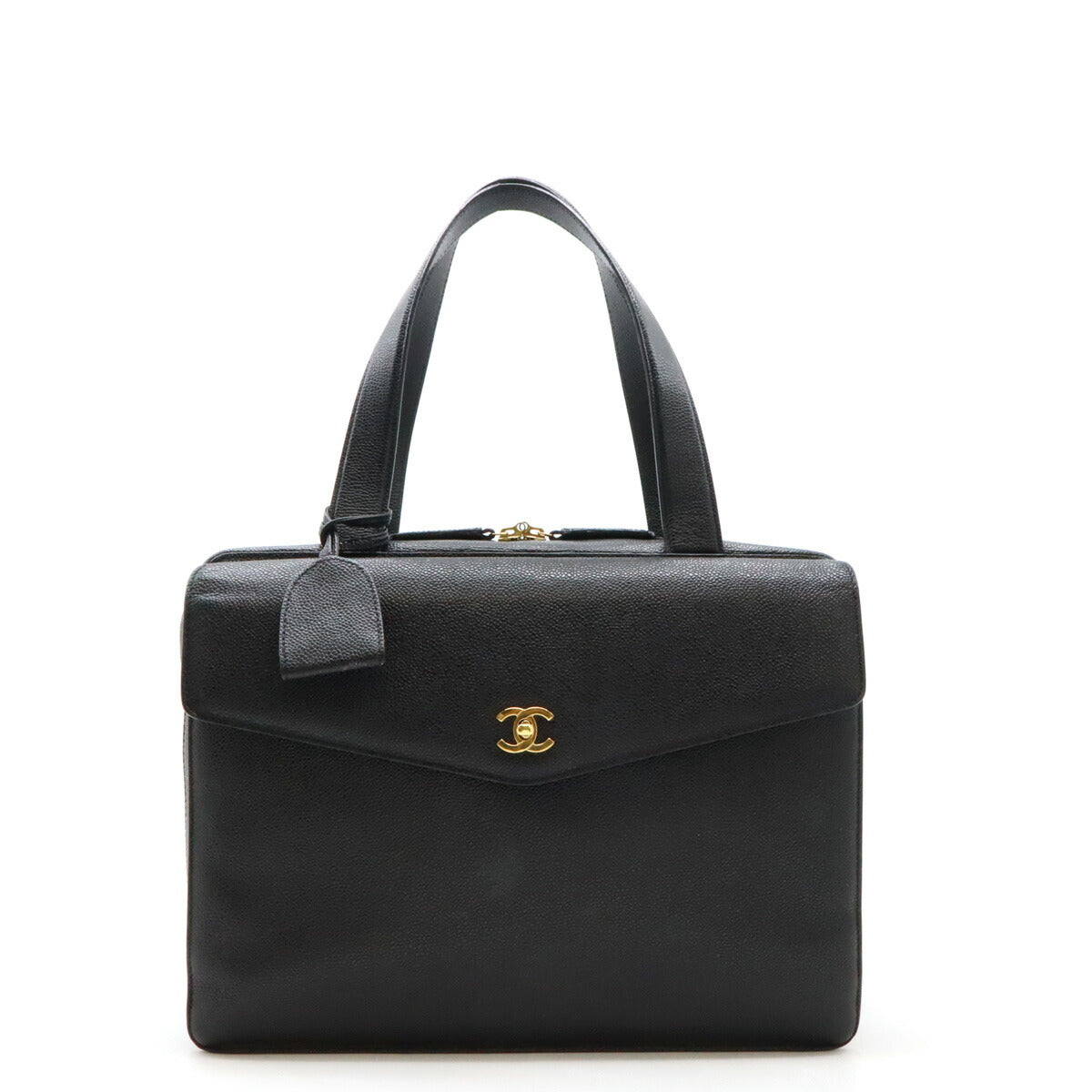 Chanel Caviar Skin Coco Mark Briefcase
