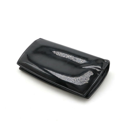 Chanel Patent Leather Makeup Long Wallet A47711