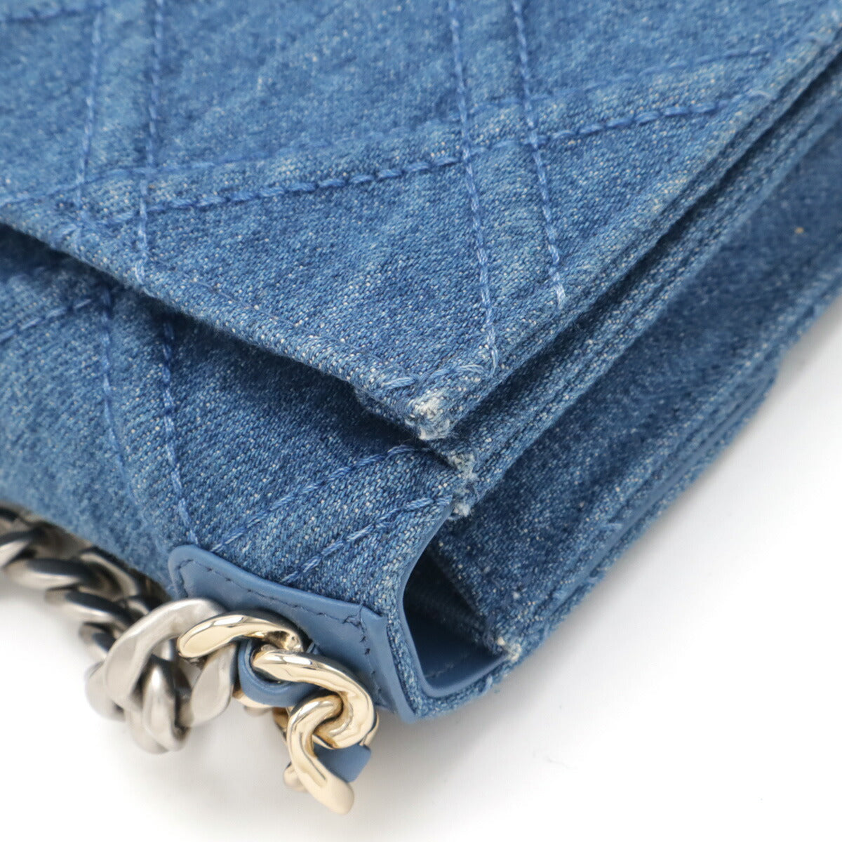 Chanel Denim Chanel19 Chain Phone Case