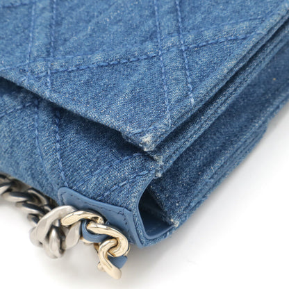 Chanel Denim Chanel19 Chain Phone Case