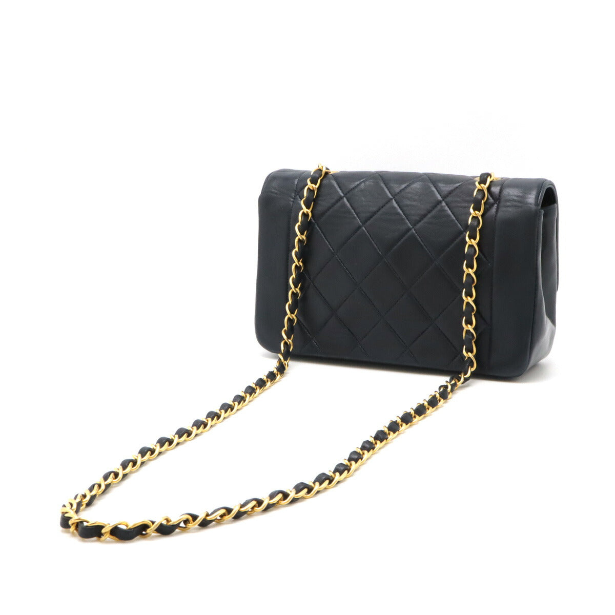 Chanel Diana Matelasse Lambskin Shoulder Bag