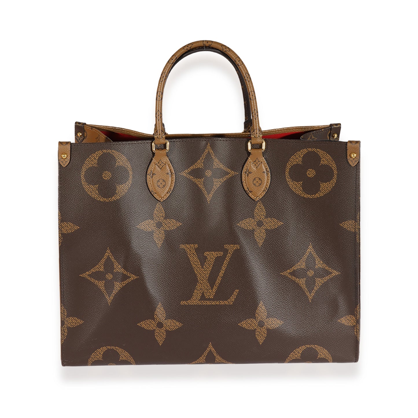LOUIS VUITTON Monogram & Monogram Reverse Canvas Onthego GM