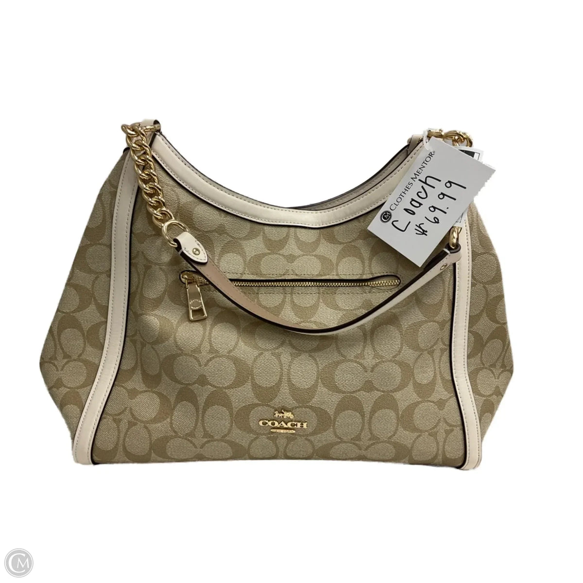 Handbag Designer By Coach, Size: Large