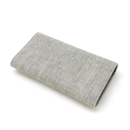 Chanel Deauville Line Canvas Leather Long Wallet A80053