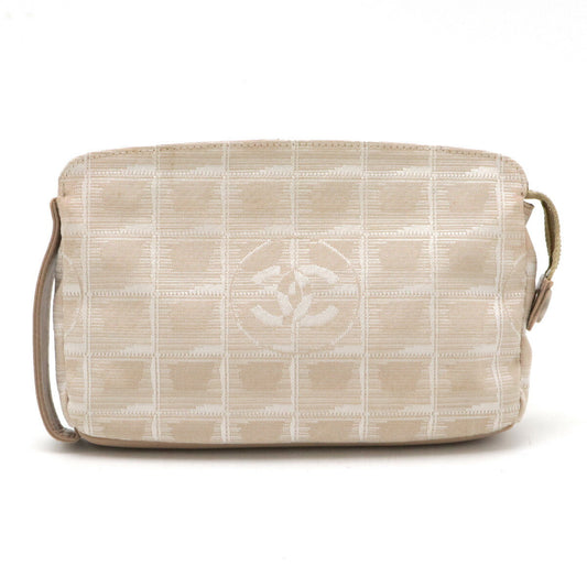 Chanel Nylon Jacquard New Travel Line Multi Pouch