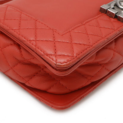 Chanel Leather Boy Chanel Shoulder Bag A67948
