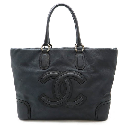 Chanel Soft Caviar Skin Coco Mark 2way Tote Bag A50288