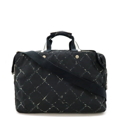 Chanel Nylon Travel Line 2way Boston Bag