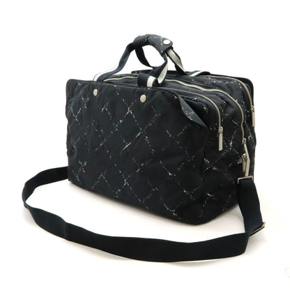 Chanel Nylon Travel Line 2way Boston Bag