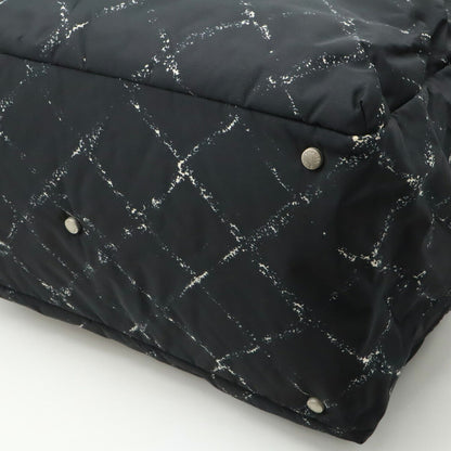 Chanel Nylon Travel Line 2way Boston Bag