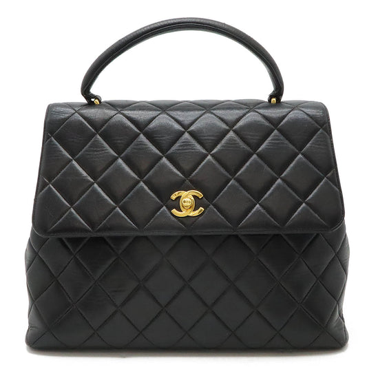 Chanel Leather Matelassé Coco Mark Flap Bag A12397