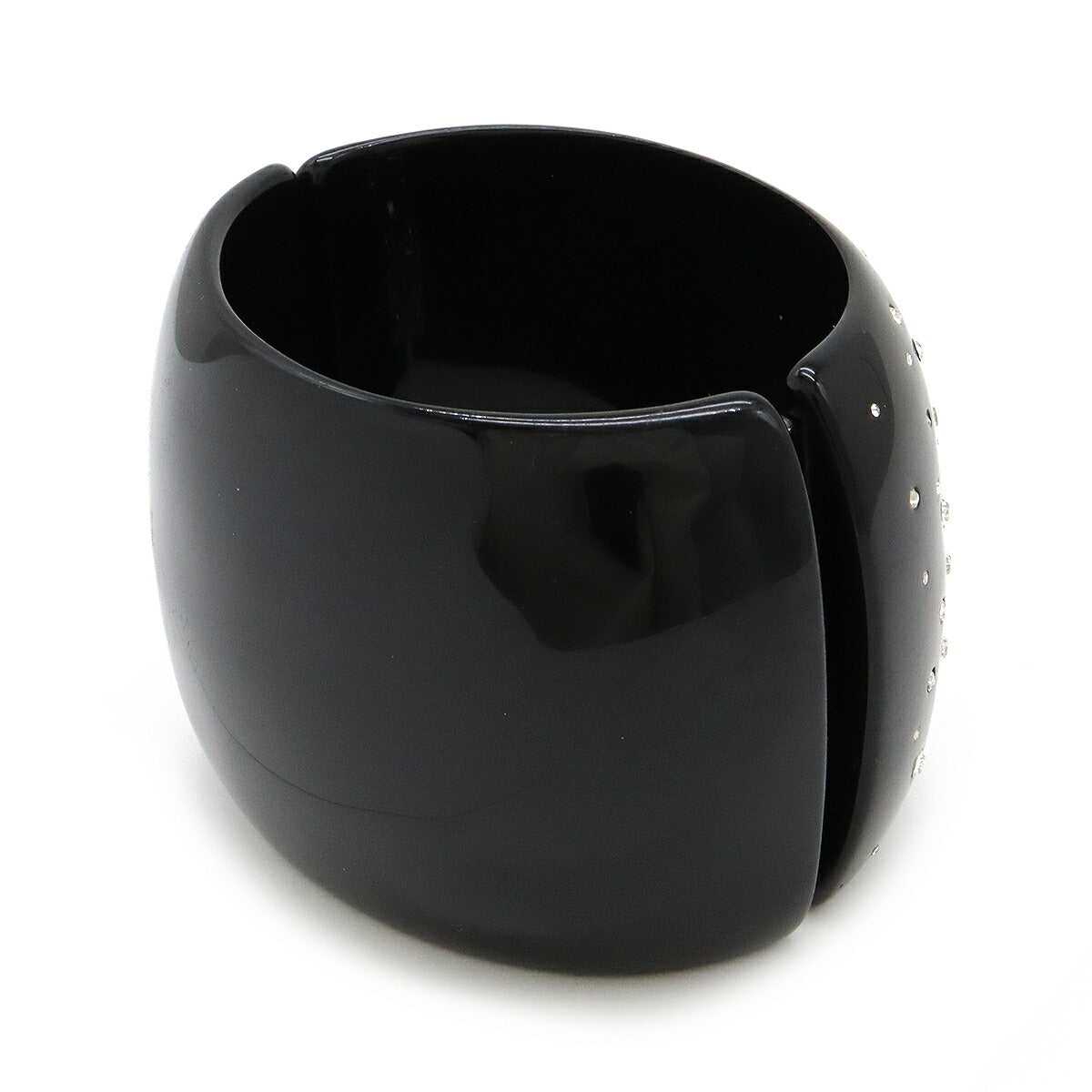 Chanel Plastic Coco Mark Bangle Bracelet 10A