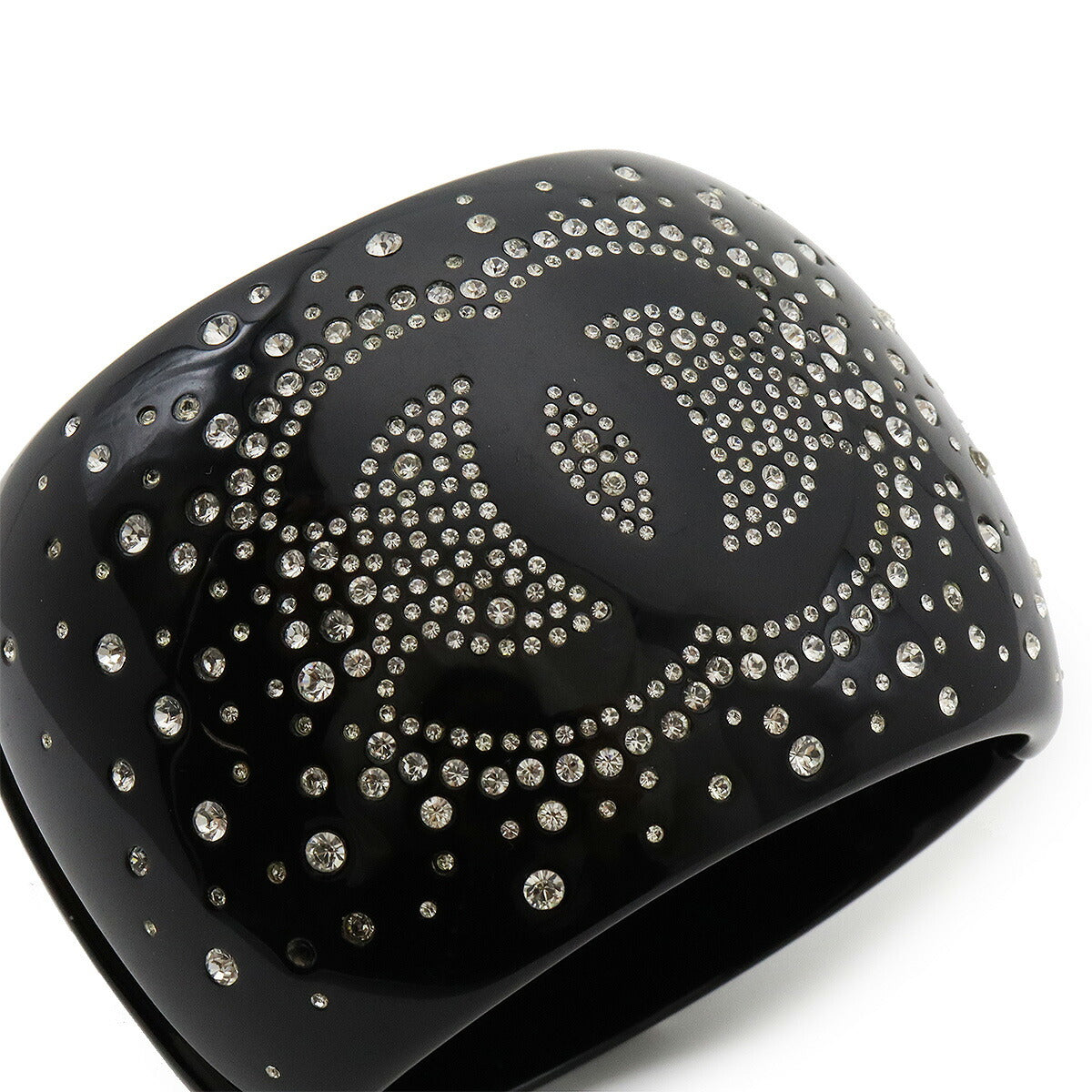 Chanel Plastic Coco Mark Bangle Bracelet 10A