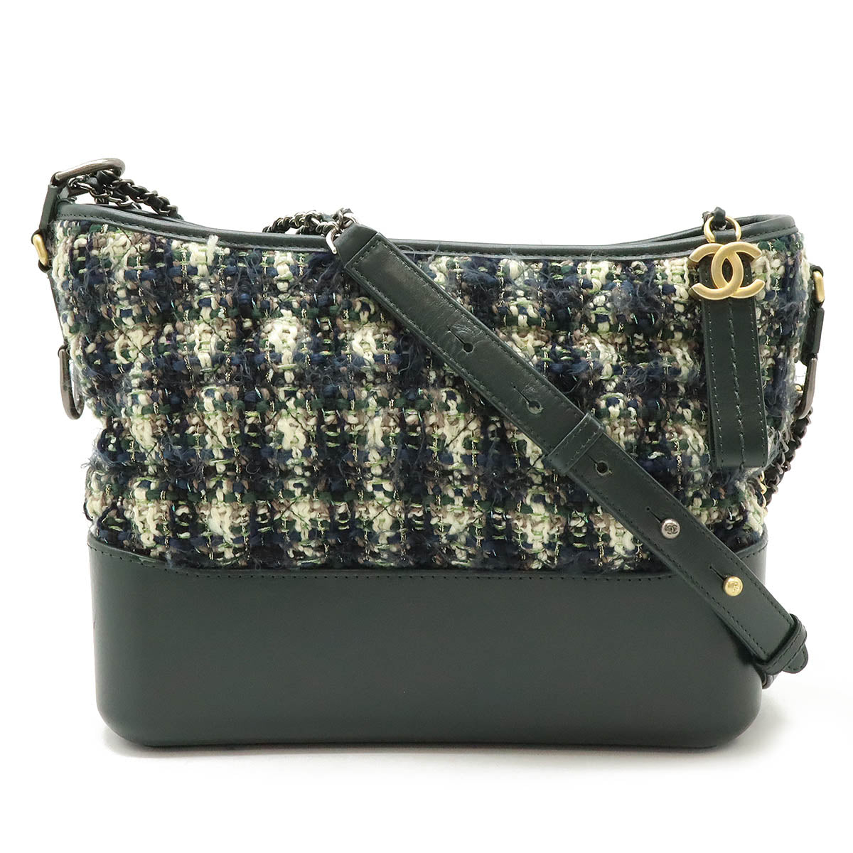 Chanel Tweed Gabrielle Large Hobo Shoulder Bag A93824