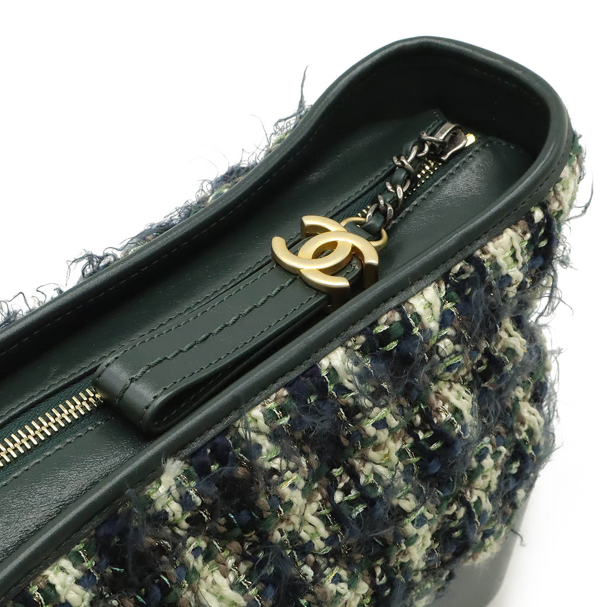Chanel Tweed Gabrielle Large Hobo Shoulder Bag A93824