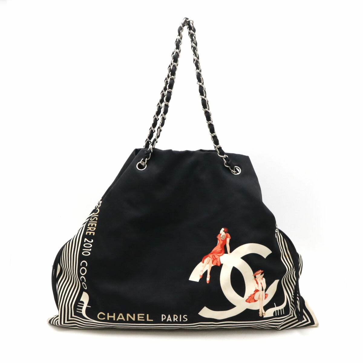 Chanel Canvas Venetia Collection 2way Bag A47970