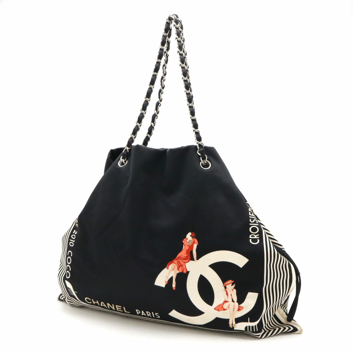 Chanel Canvas Venetia Collection 2way Bag A47970