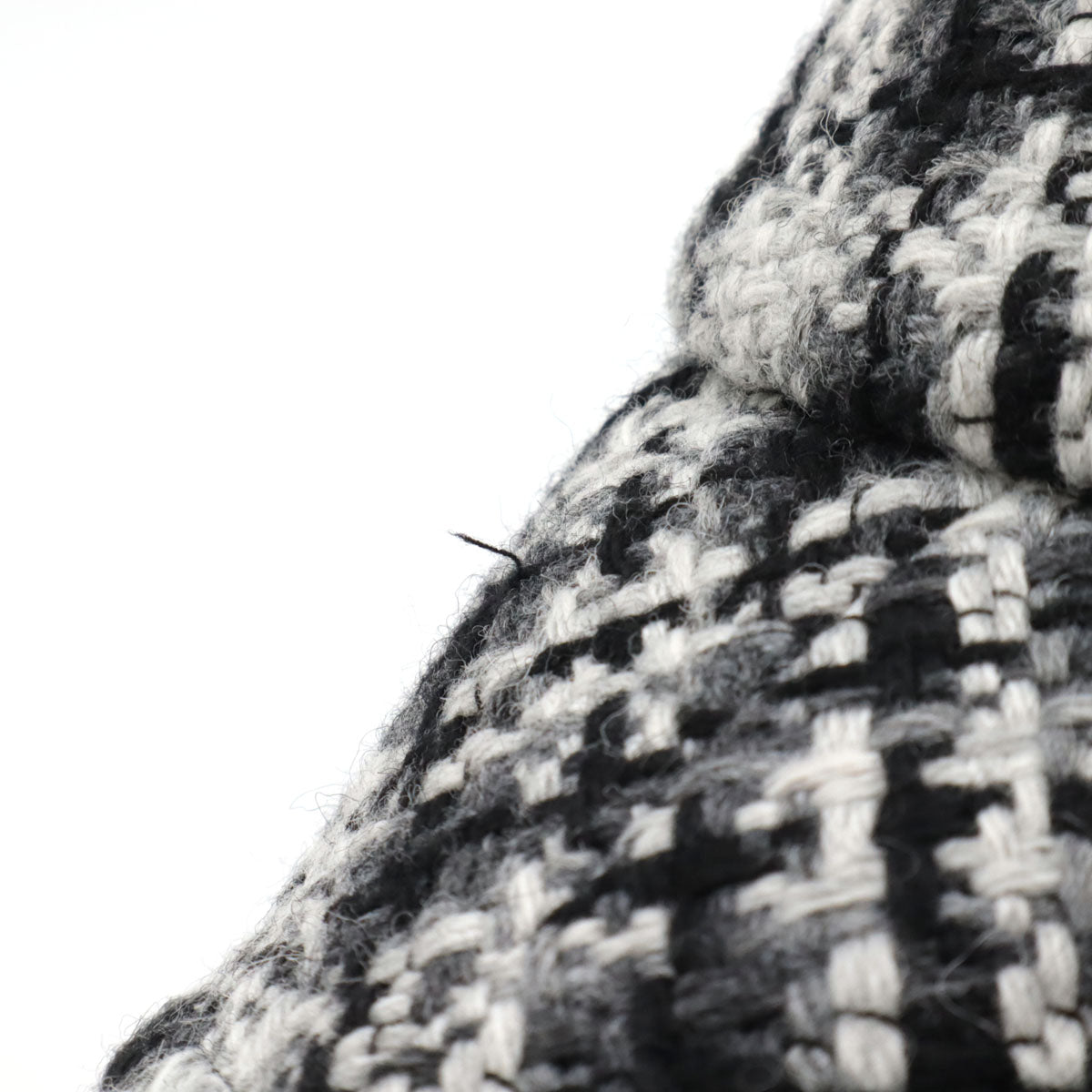 Chanel Tweed Coco Mark Bucket Hat Wool Hat