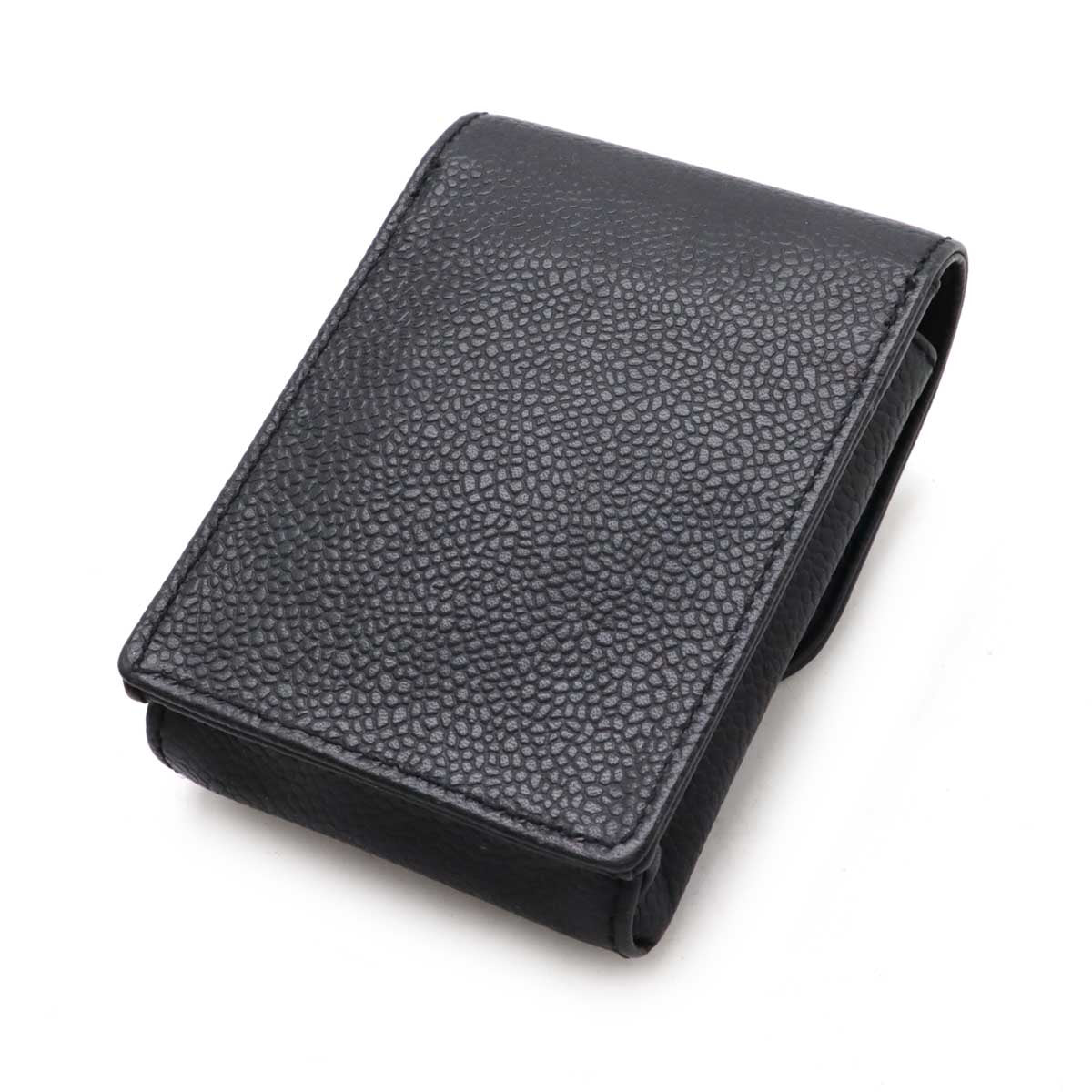 Chanel Caviar Skin Coco Mark Cigarette Case Leather A13511
