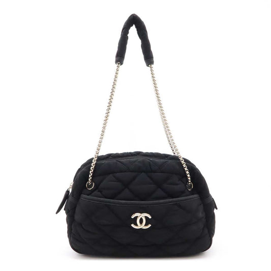 Chanel Cotton Jersey Bubble Quilt 2way Shoulder Bag A46168