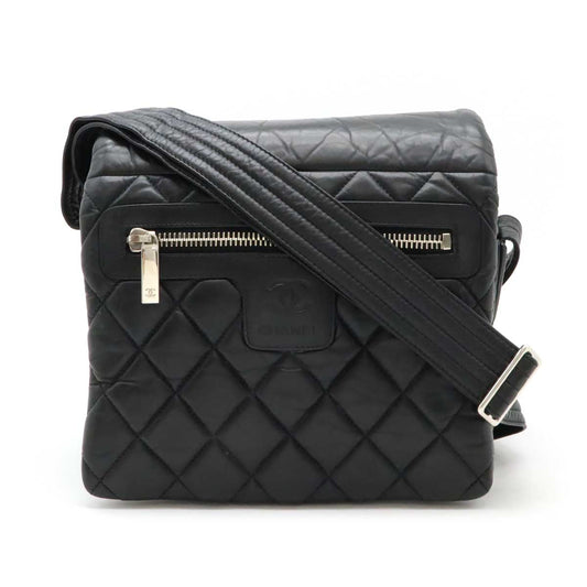 Chanel All Leather Coco Cocoon Matelasse Shoulder Bag A48616
