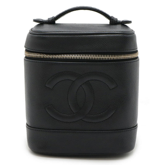 Chanel Coco Mark Caviar Skin Vanity Bag