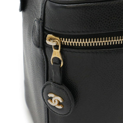 Chanel Coco Mark Caviar Skin Vanity Bag