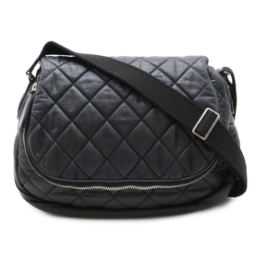 Chanel Coated Nylon Leather Coco Cocoon Matelasse 2way Shoulder Bag