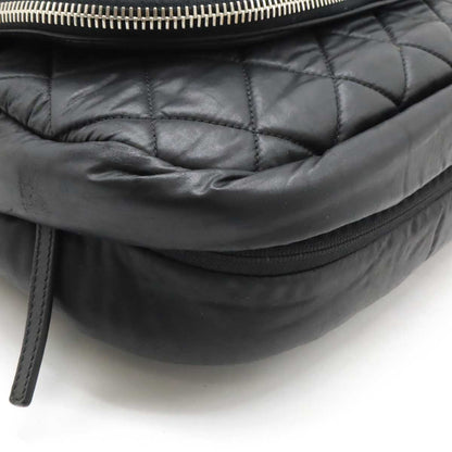 Chanel Coated Nylon Leather Coco Cocoon Matelasse 2way Shoulder Bag