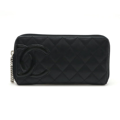 Chanel Cambon Line Soft Calfskin Long Wallet