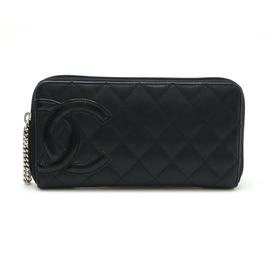 Chanel Cambon Line Soft Calfskin Long Wallet