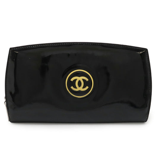 Chanel Make Up Patent Long Wallet