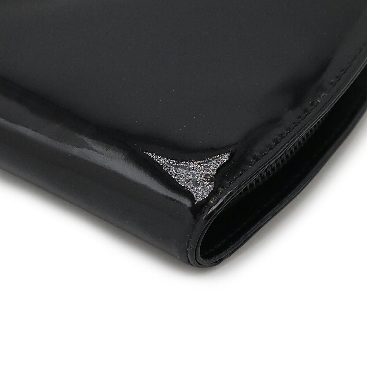 Chanel Make Up Patent Long Wallet