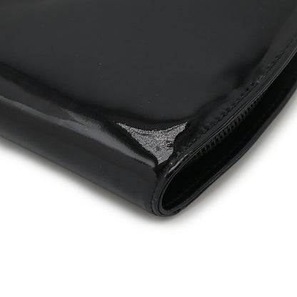Chanel Make Up Patent Long Wallet