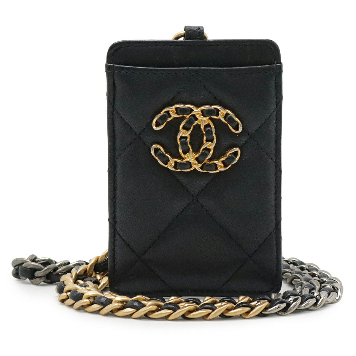 Chanel CHANEL19 Lambskin Card Case