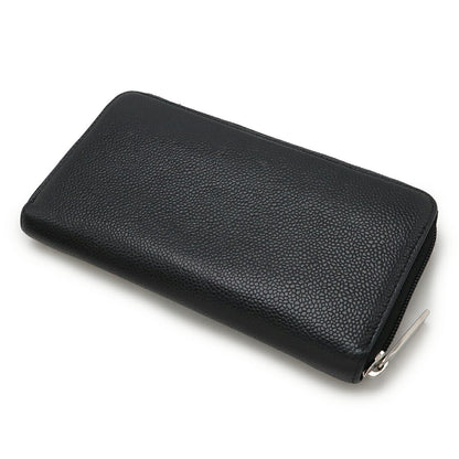 Chanel Coco Mark Caviar Leather Long Wallet
