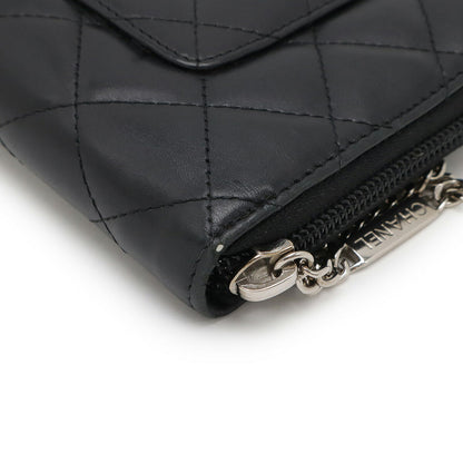 Chanel Cambon Line Organizer Leather Wallet