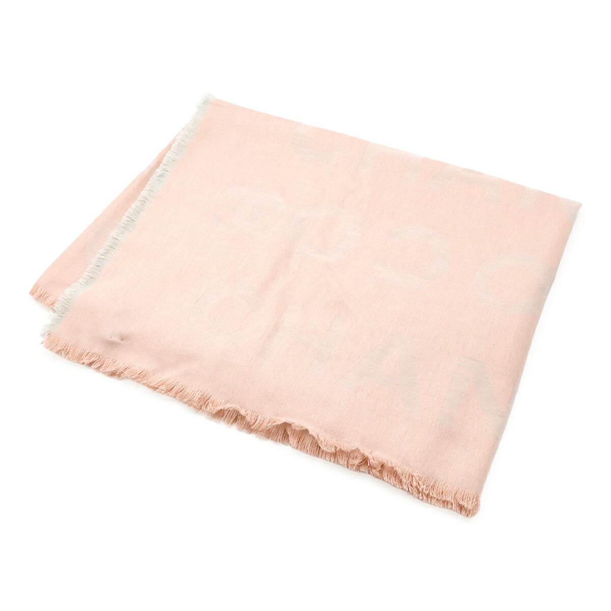 Chanel Logo Silk Cashmere Stole