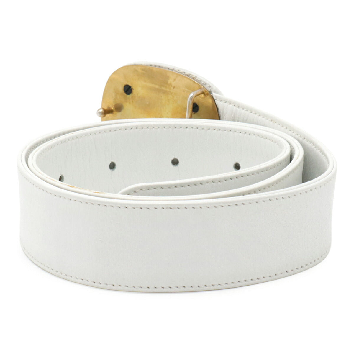 Chanel Coco Mark Leather Belt