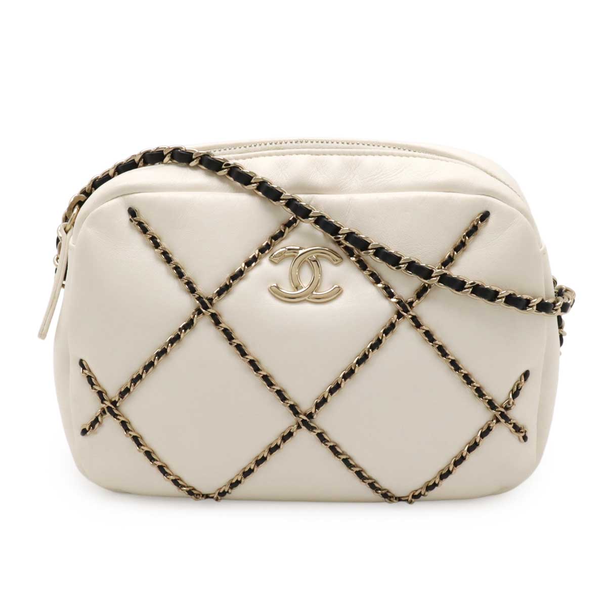 Chanel Coco Mark Lambskin Shoulder Bag