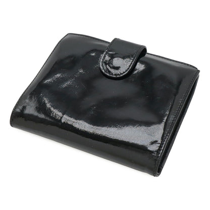 Chanel Coco Mark Patent Leather Wallet