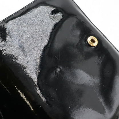Chanel Coco Mark Patent Leather Wallet