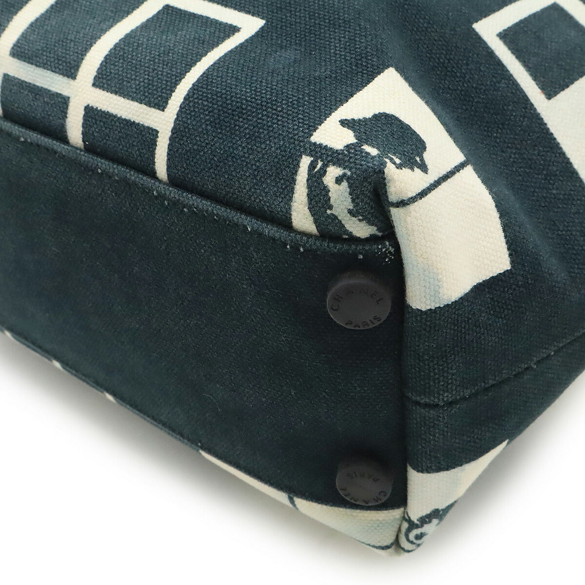 Chanel Windows Line Canvas 2way Bag