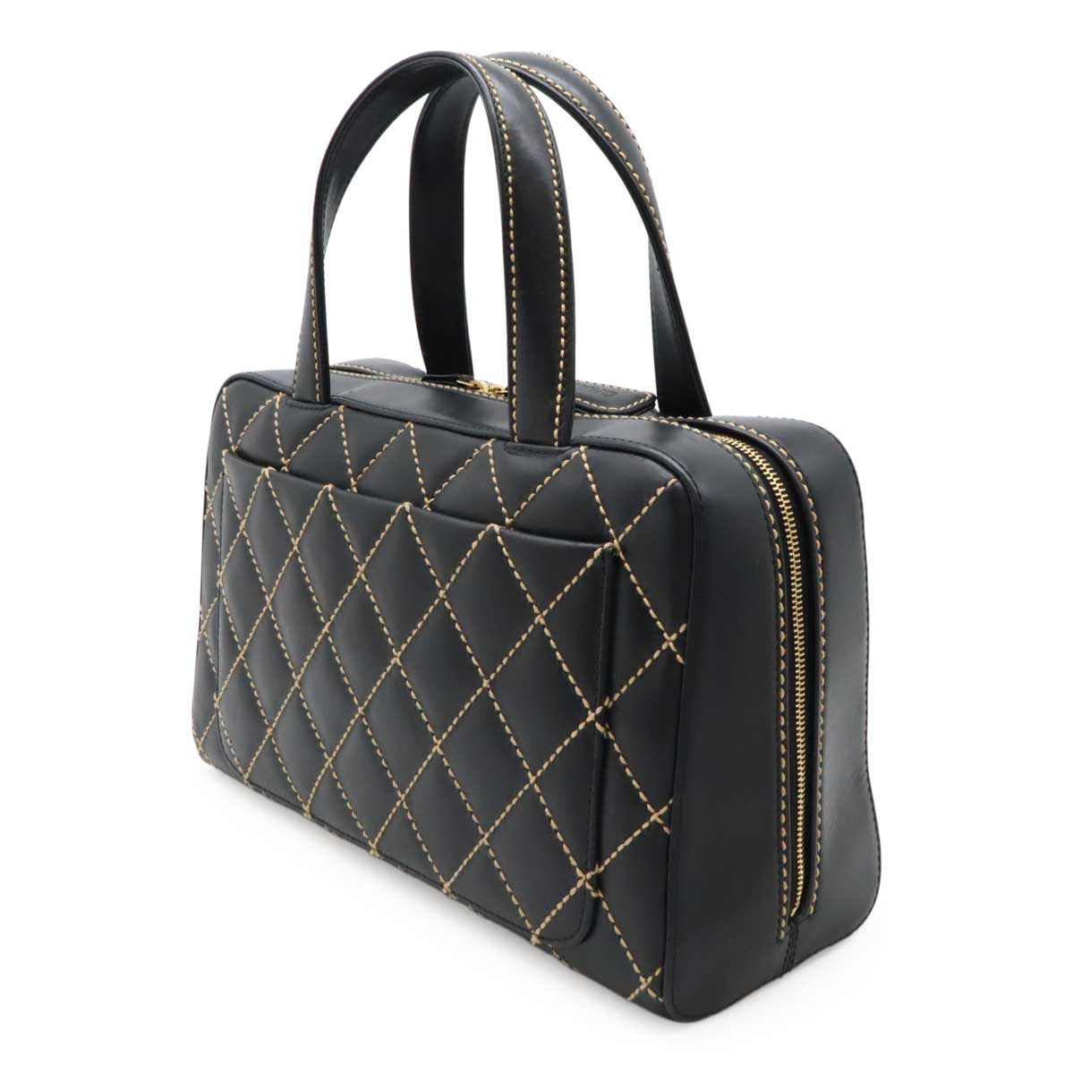 Chanel Wild Stitch Leather Handbag