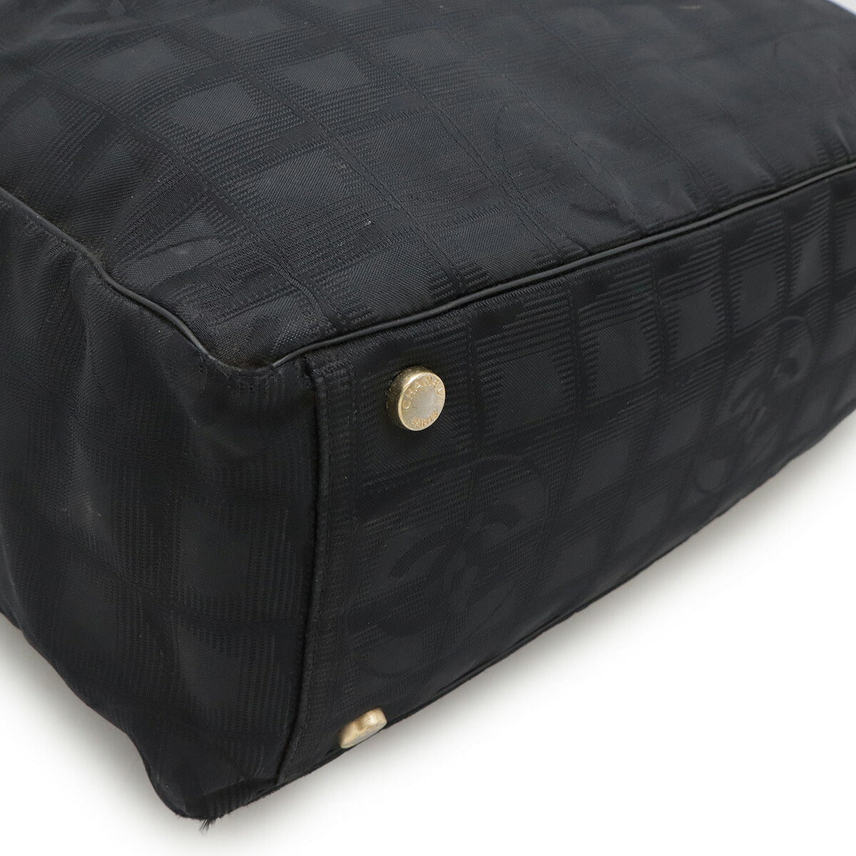 Chanel New Travel Line Nylon Jacquard 2way Bag
