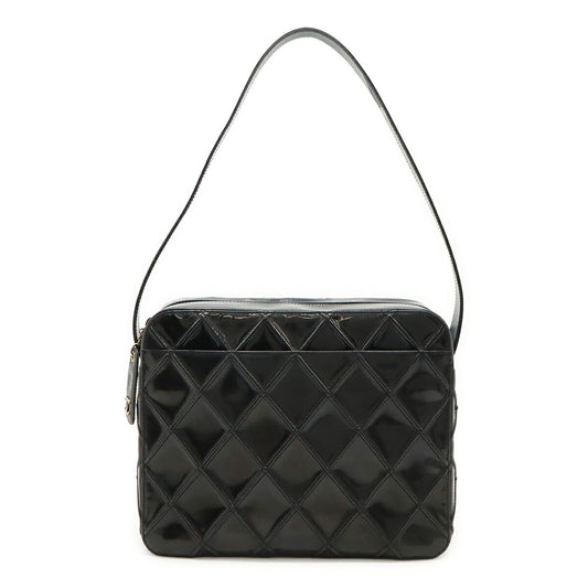 Chanel Bicolore Patent Leather Shoulder Bag